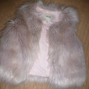 Cherokee Kids Faux Fur Vest - Pinkish